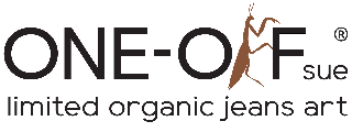 ONE-OFFsue Custom Jeans logo