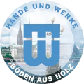 HÄNDE UND WERKE Boden aus Holz logo