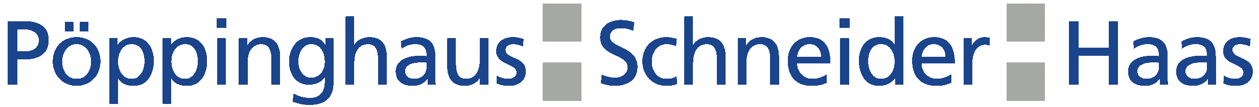 Pöppinghaus : Schneider : Haas Rechtsanwälte PartGmbB logo