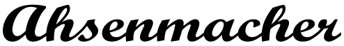 Catering Ahsenmacher logo