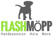 Flashmöpp Hundecenter logo