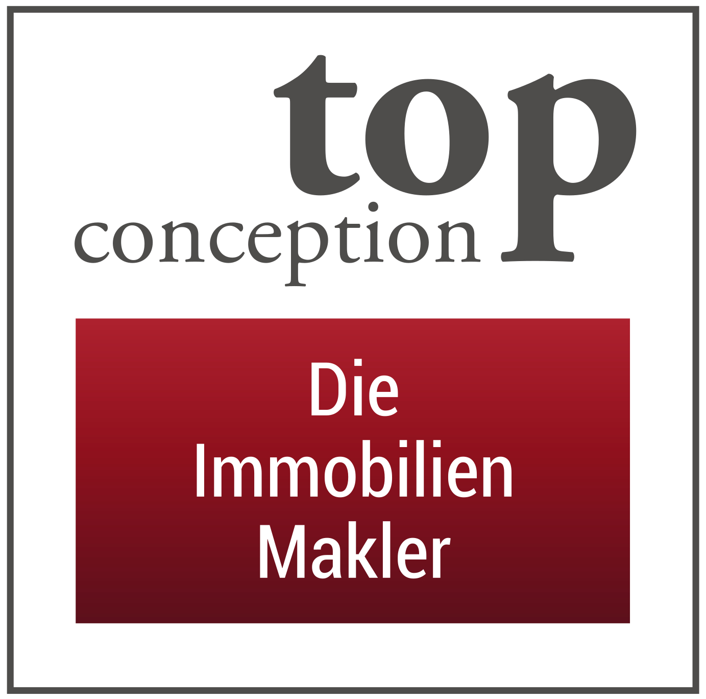 top-conception Die Immobilienmakler logo