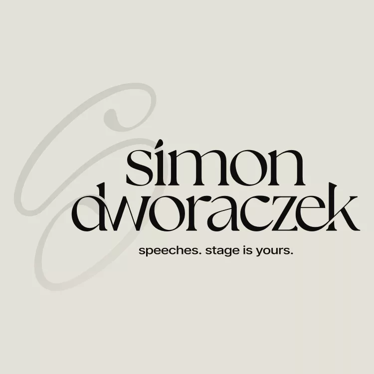 Simon Dworaczek - Speeches. Stage is yours! logo