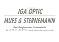 IGA Optic Mues & Sternemann, Inhabe logo